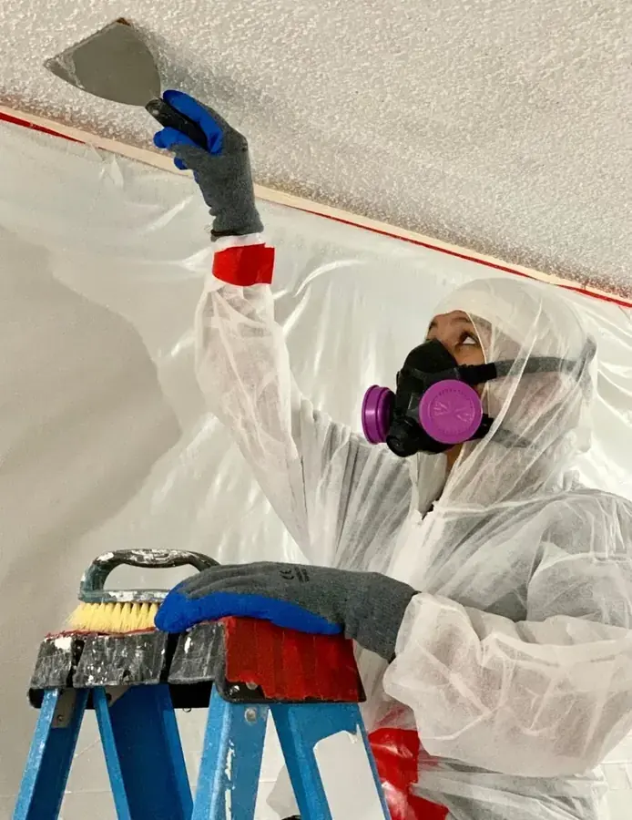 Ceiling leak dried out in a Silver Spring home