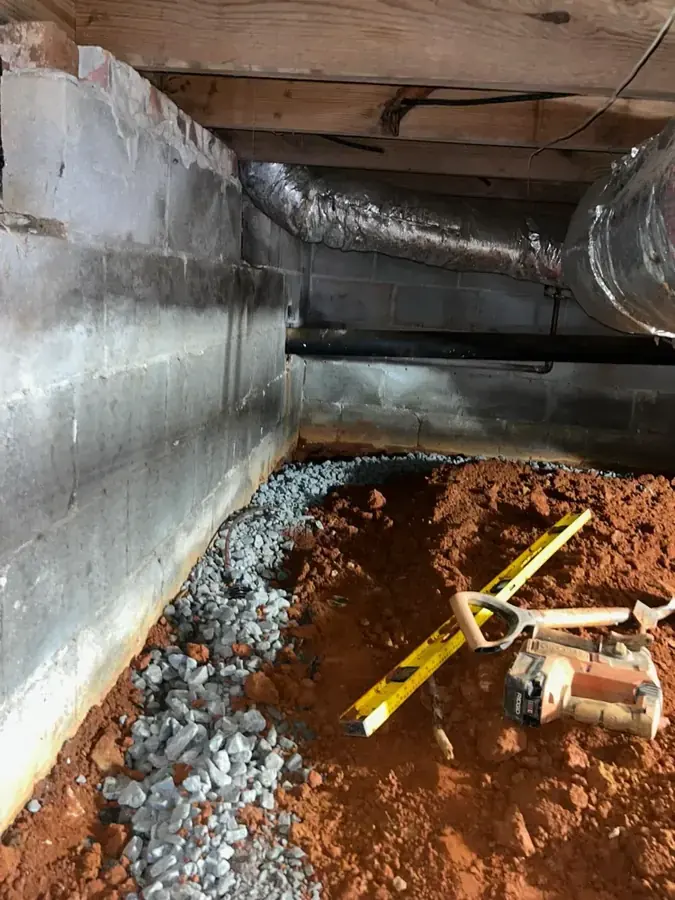 Below-grade space dried out in Kemp Mill